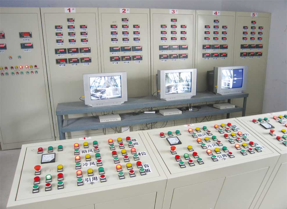 石灰窯高效空氣、煤氣預熱器及控制室1